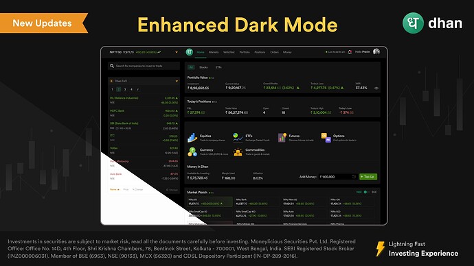Enhanced Dark Mode