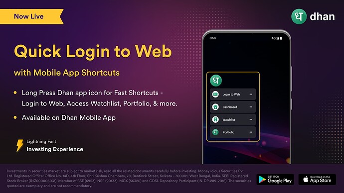 Quick Mobile App  Shortcuts